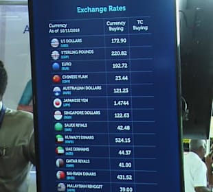 Mehrere Wechselstuben 