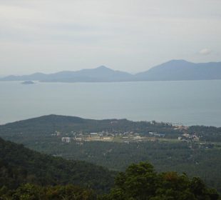 Blick vom Peak nach Koh Phangan
