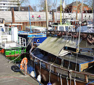 Das Ende des Winters im Museumshaven Vegesack