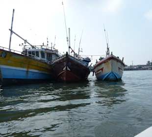 Hafen in Negombo