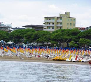 Strandbereich Lignano