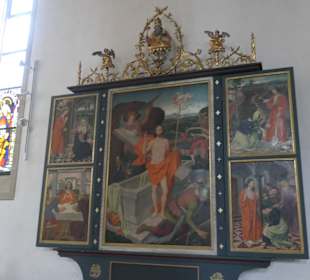 In der Kirche Mariä Himmelfahrt, Bad Königshofen