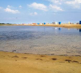 Strand in Bibione Juni 2012