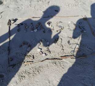 Strandbild. Macht Spaß