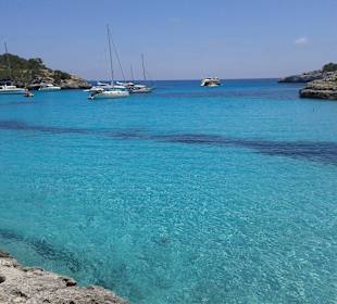 Bucht zwischen Cala Mondrago und S`Amarador 