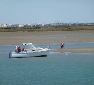 Fahrt zum Castillo de Sancti Petri