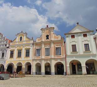 Marktplatz in Telč