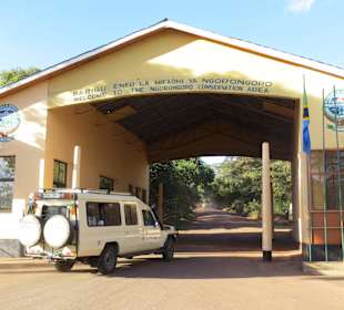 Eingang zum Reservat 