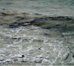 Bophut Beach während der Monsunzeit