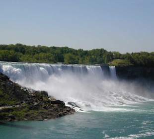 Niagara Falls auf der amerikanischen Seite