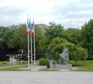 Park vor dem Rathaus Le Havre