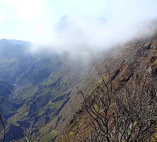Blick in den Talkessel von Mafate