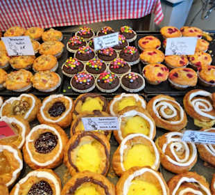 Auslage von Migge's Danish Bakery