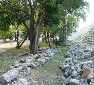 Die Ruinen von Chichen Itza