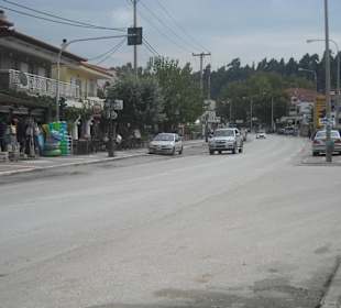 Kriopigi główna ulica