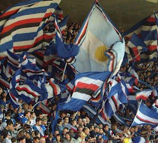 Partita della Sampdoria, tifosi