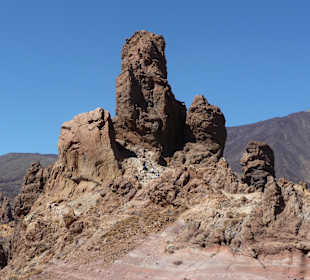 Im Hintergrund der Teide