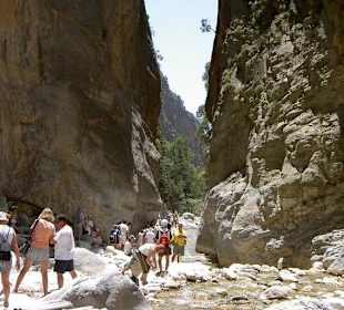 Samariá-Schlucht