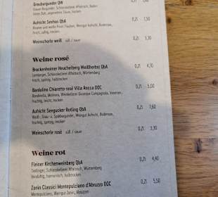 Speisekarte
