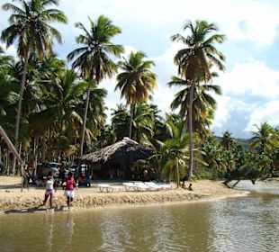 Bar an Flußmündung