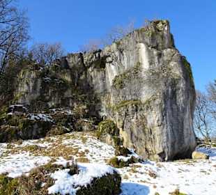 Blick auf den Hohlen Stein
