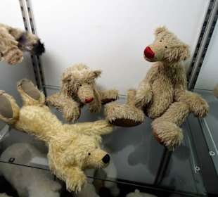Teddy-Abteilung im Deutschen Spielzeugmuseum