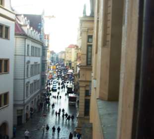 Blick aus dem Schlossfenster