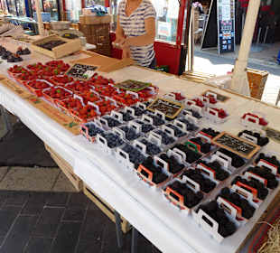 Erdbeeren, Kirschen sehr teuer