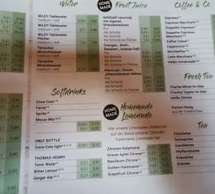 Speisekarte