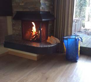 Kamin im VIP Haus