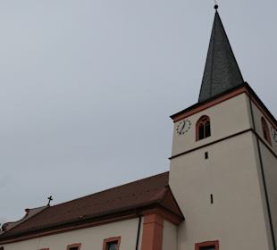 Die katholische Kirche von Stadtlauringen