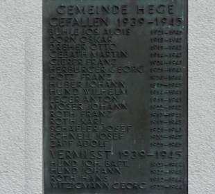 Kriegerdenkmal Wasserburg