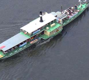 Schiff von oben