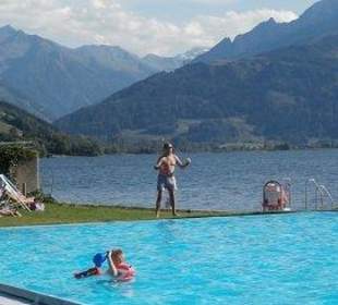 Jezero Zeller See a bazén 