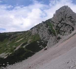 "Wanderwege" auf Geröll