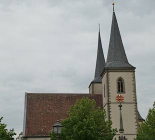 Die Kirche St. Kilian in Haßfurt