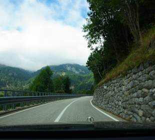 Von Italien aus kommend 