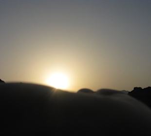 Sonnenuntergang in der Wüste