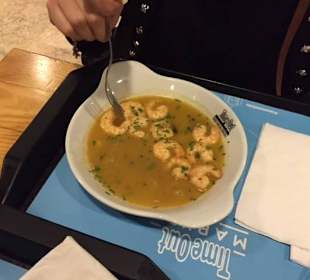 Garnelen in Knoblauch