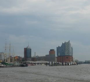 Ausblick vom Penthouse Elb-Panorama, 20.Stock