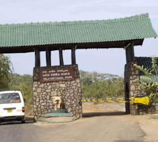 Einfahrt zum Nationalpark