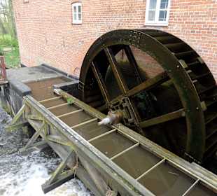 Das Wasserrad der Klostermühle