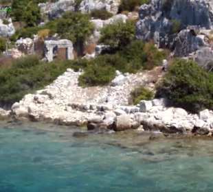 Kekova - versunkene Stadt im Mittelmeer