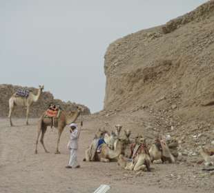 Beduinen am Blue Hole