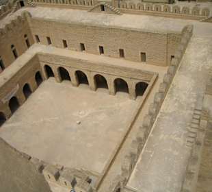 Der Innenhof vom Ribat