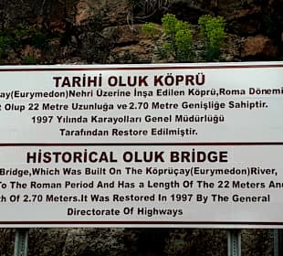Historische Oluk Brücke 