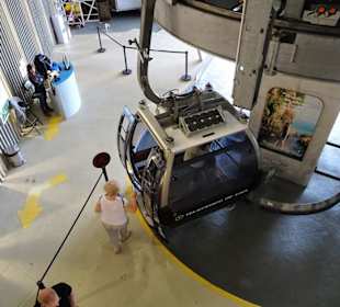 Die Bergstation der Gondelbahn