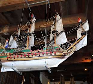 Schiffsmodelle im Sielhafenmuseum