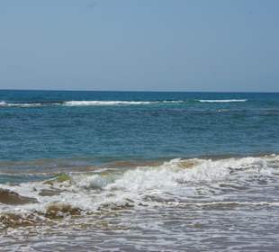 Blick hinaus zum Meer