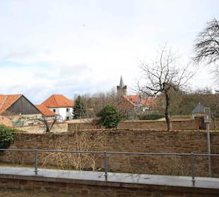 Aussicht vom Kloster auf Drübeck